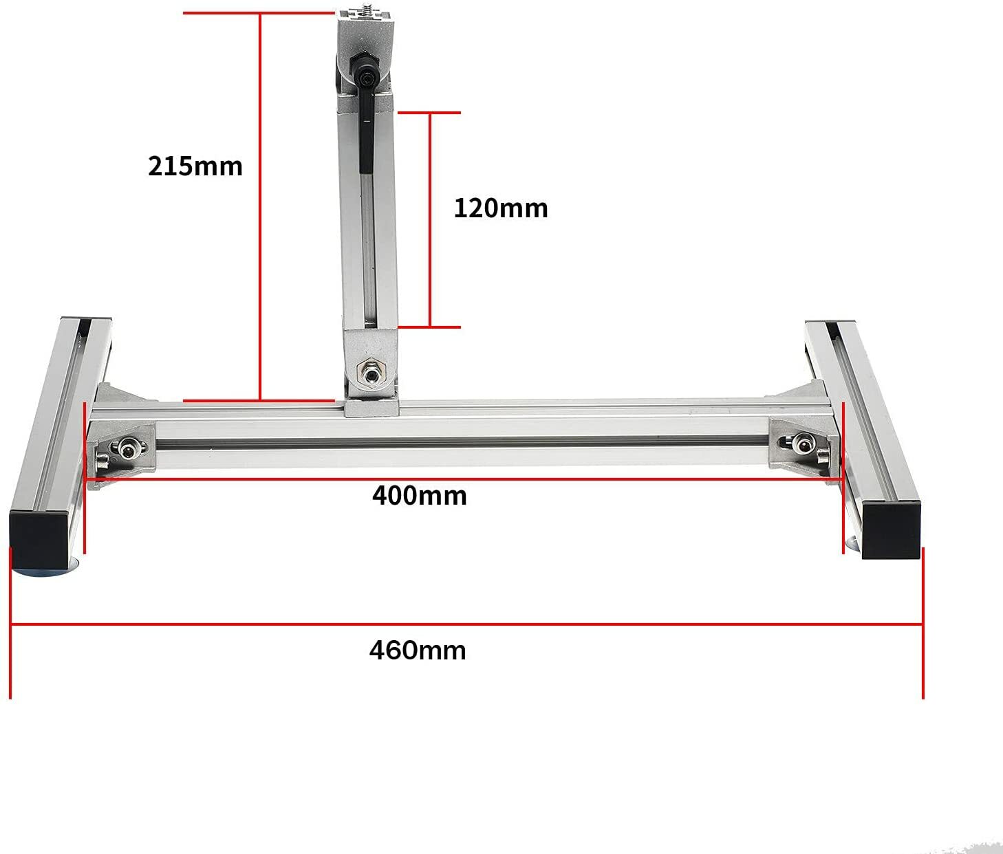 DC 12V 150MM 6inch 160RPM Reciprocating Linear Actuator Motor with Stand DIY US