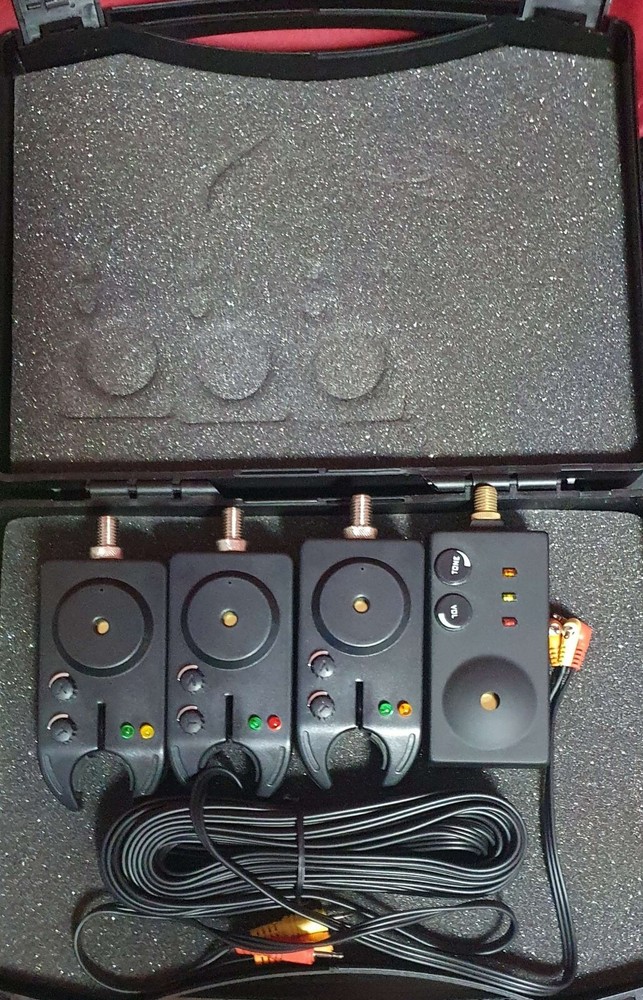 Ron Thompson Bite Alarm Set Case Included