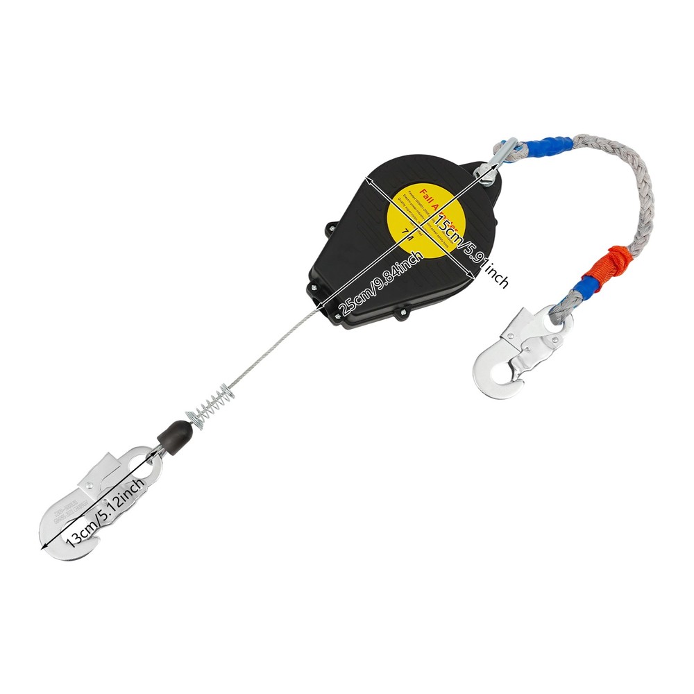 Self-Retractable Fall Arrester Fall Arrest Protector Fall Protection Gear 150kg