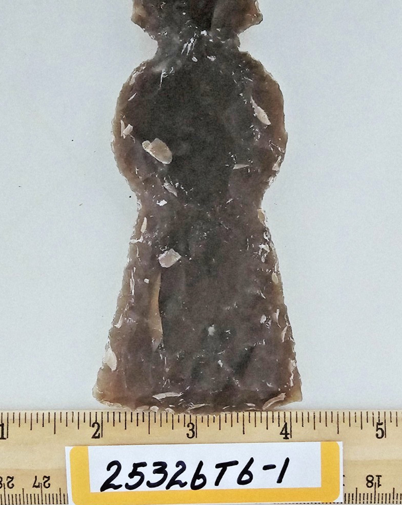 6" Stone Tomahawk Head - AX - Pow-Wow - Hand Knapped Agate