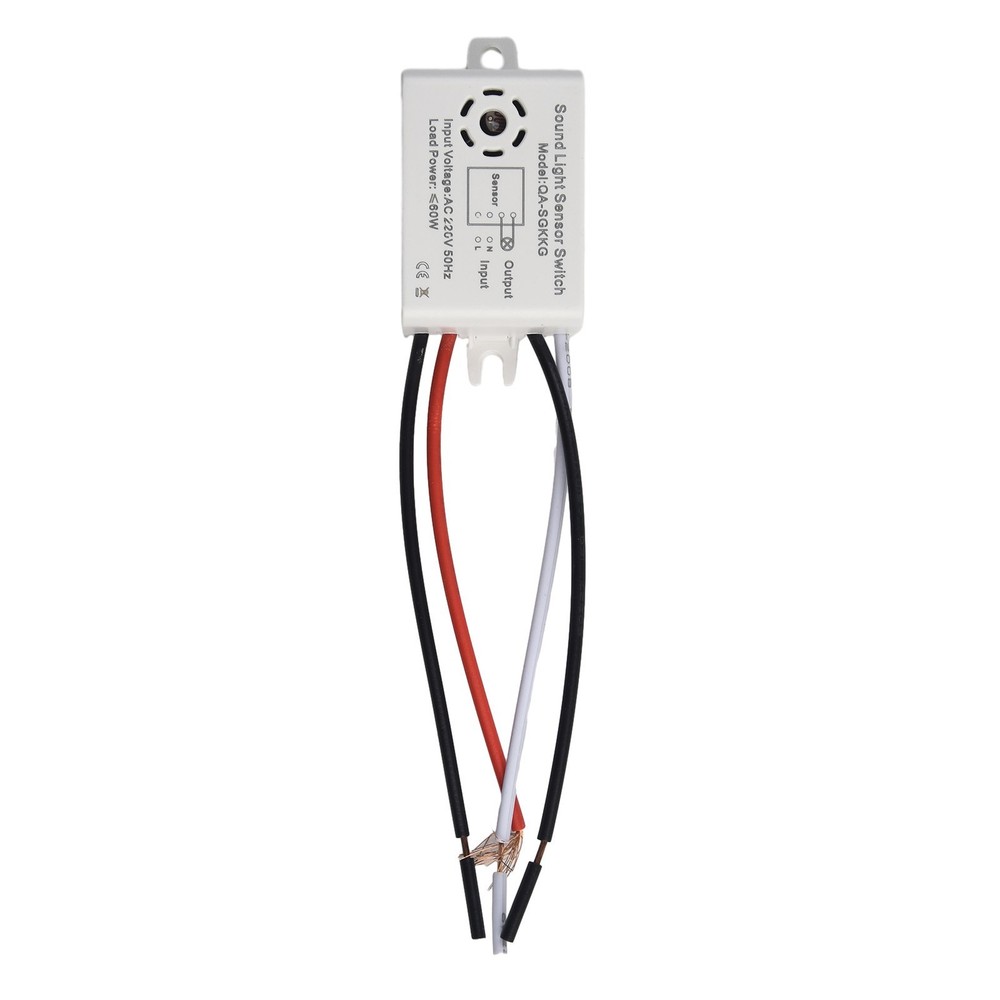 1X Sound Voice Sensor Switch Indoor Automatic Voice Control Sensor Switch New