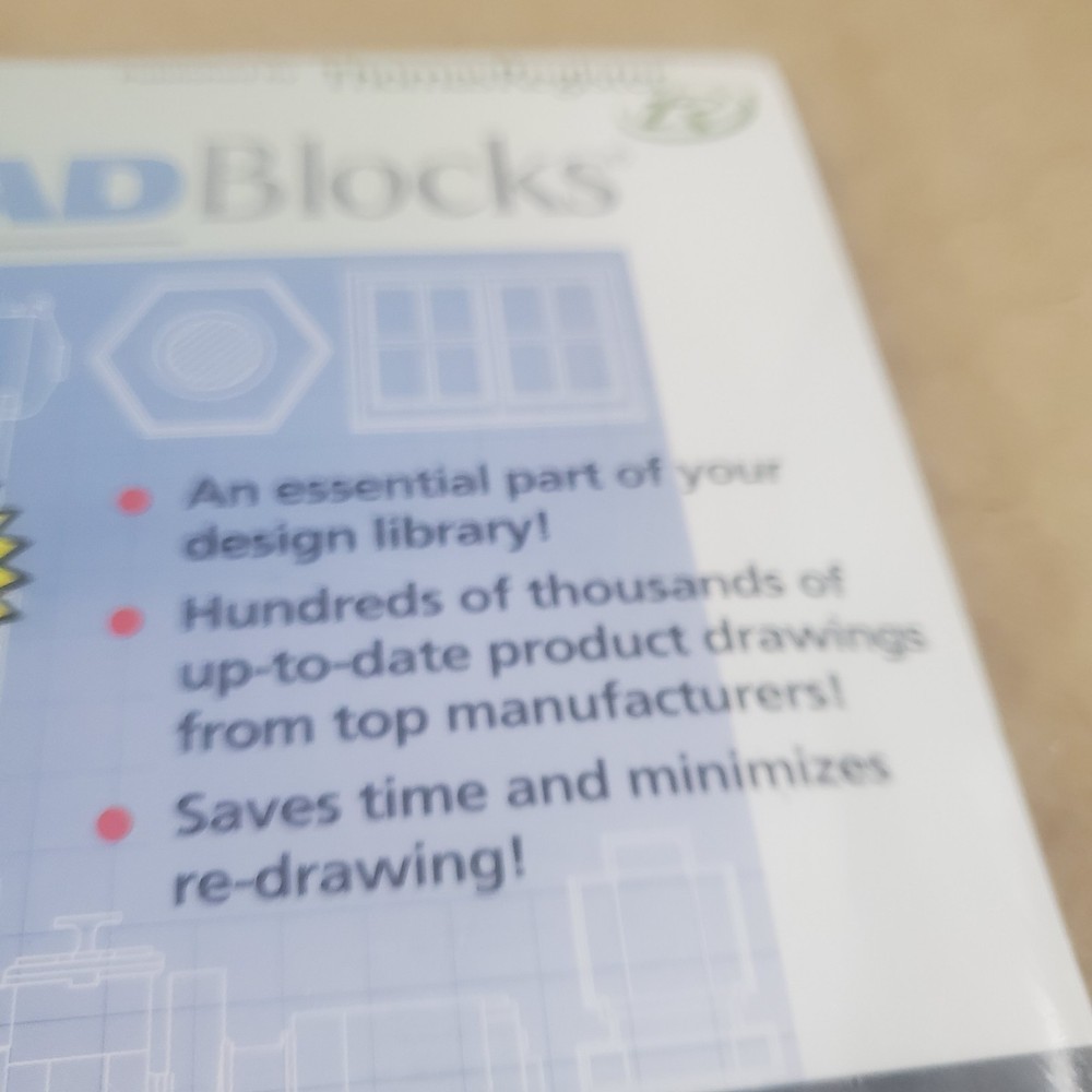 ThomasNet: CadBlocks ~ Edition 5.5 CD-ROM Sealed Brand New