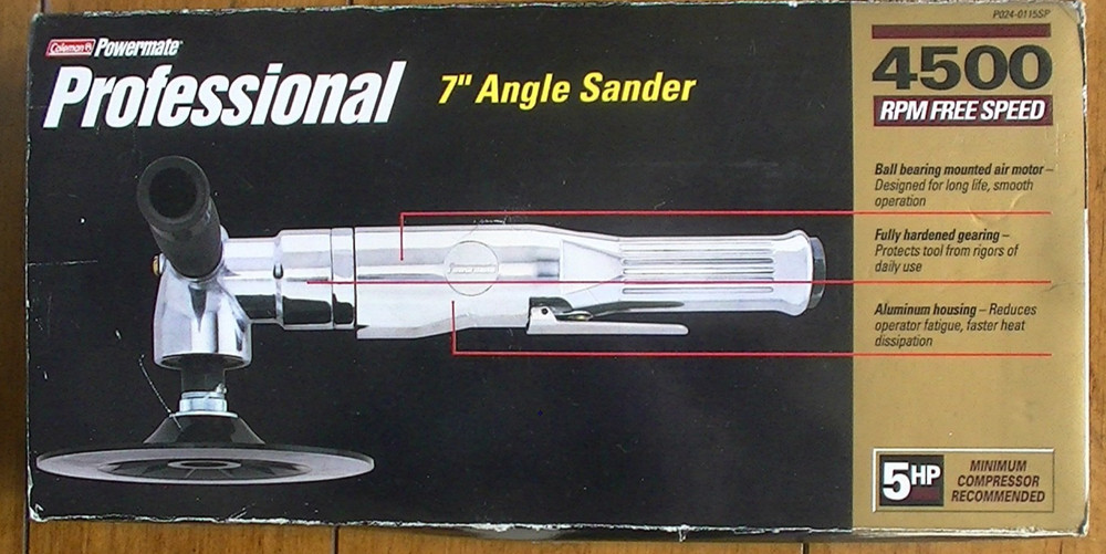 Colman Powermate Professional 7" Angle Sander