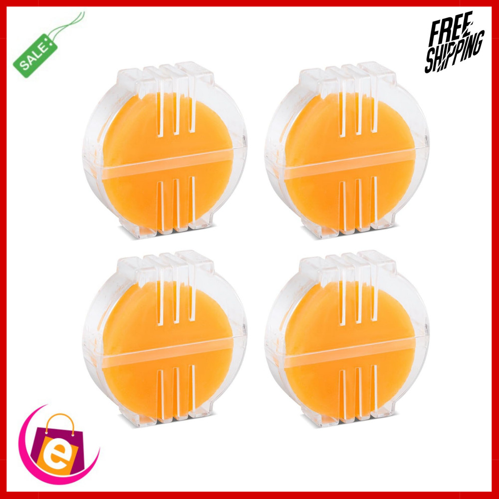 4pcs Beeswax Thread Conditioner, Wax for Sewing with Plastic Yellow