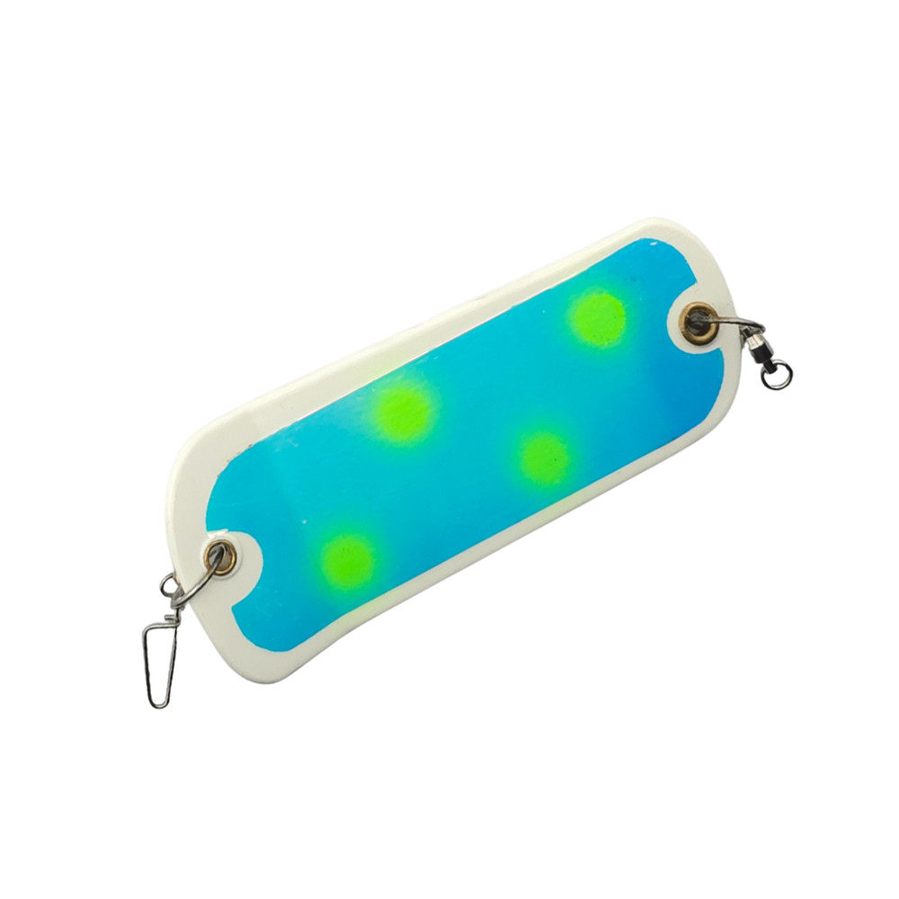 Custom Airbrushed 5.5" Flasher - Salmon / Trout / Trolling - Two Face