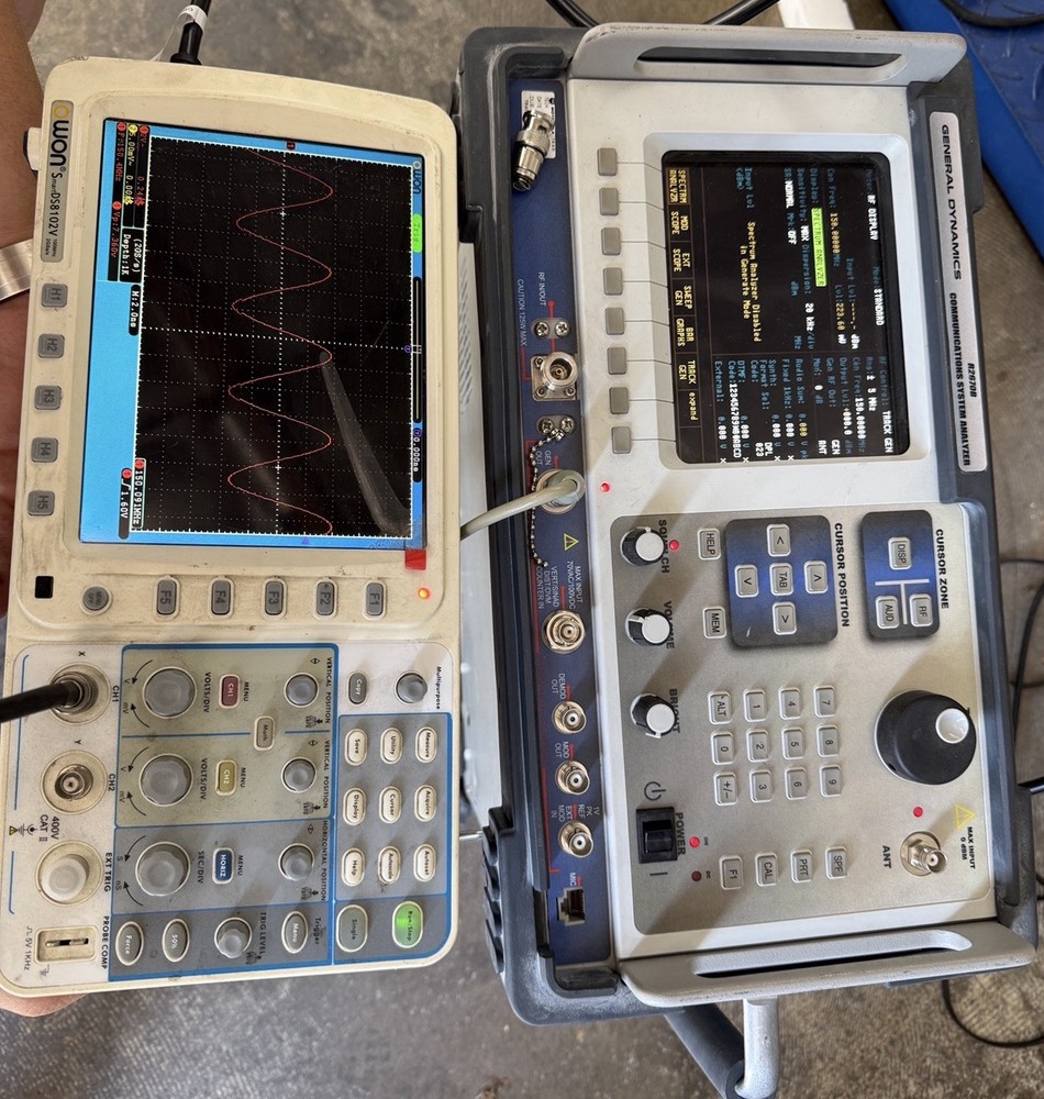 GENERAL DYNAMICS R2670B communication systemsanalyzer