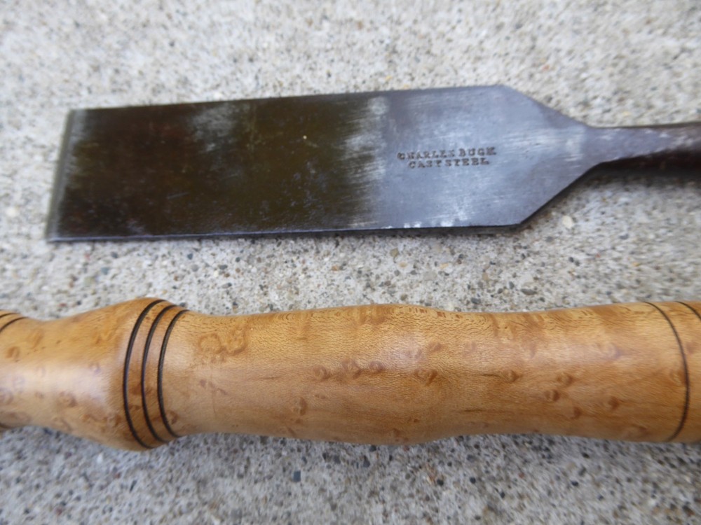Old Woodworking Tool Vintage 2" Timber Framing Slick chisel