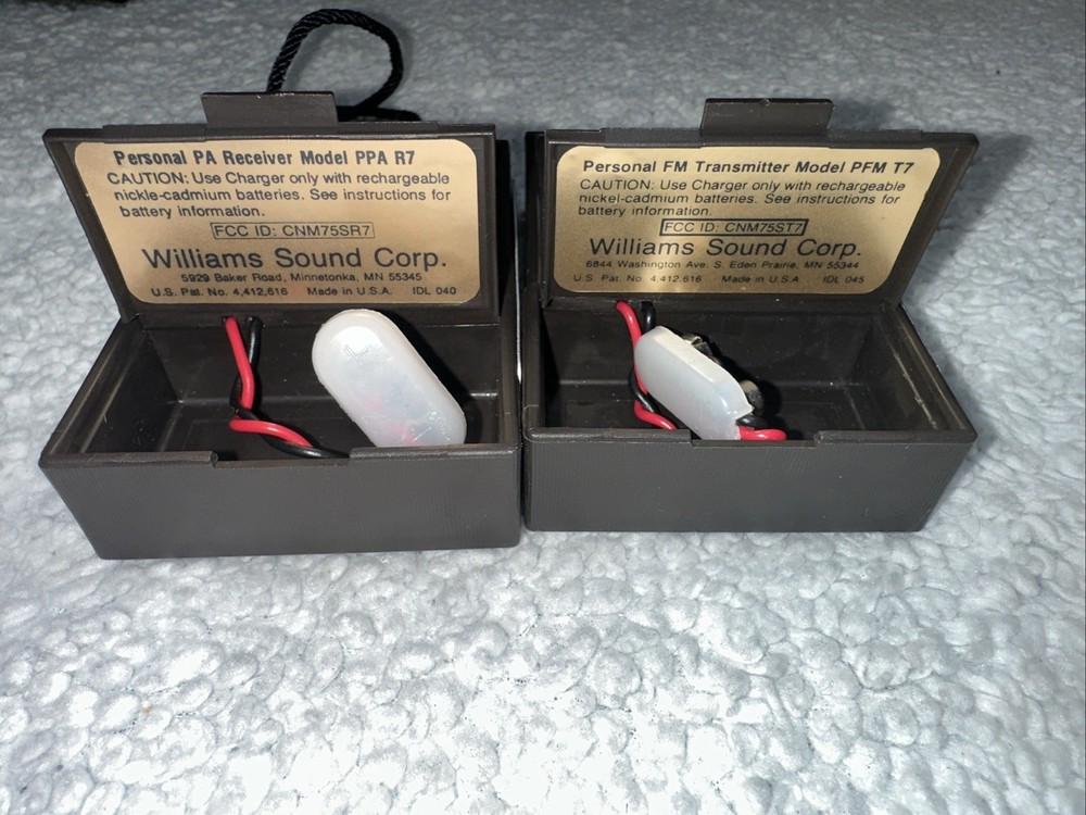 Williams Sound Personal Fm Model PFM