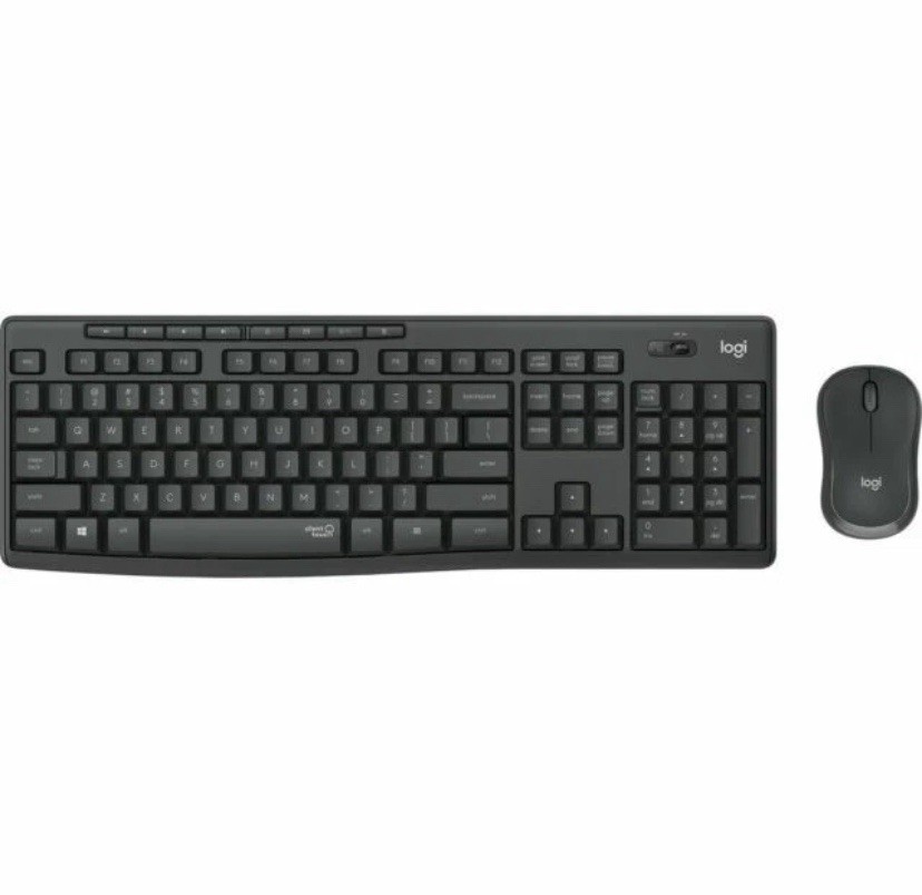 Logitech MK295 Wireless Mouse & Keyboard Combo with SilentTouch Technology