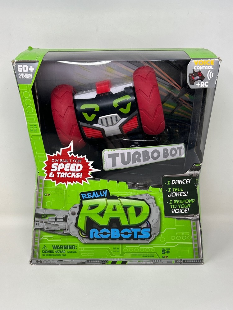 Really RAD Robots - Electronic Remote Control Robot with Voice Command - Built f
