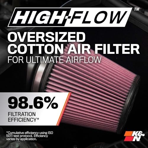 Cold Air Intake System: High-Flow Air Filter, Increase Performance Roto-molded