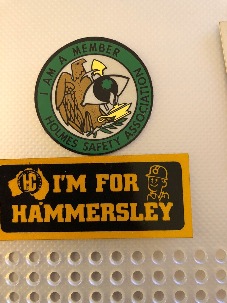 Coal Mining Stickers. Item 54