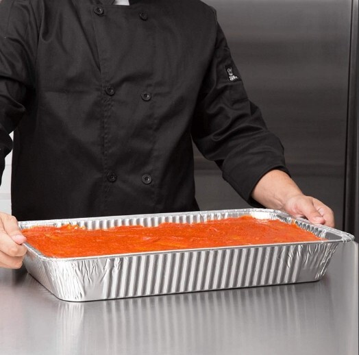 Full Size Deep Aluminum Pans with Full Size Lids