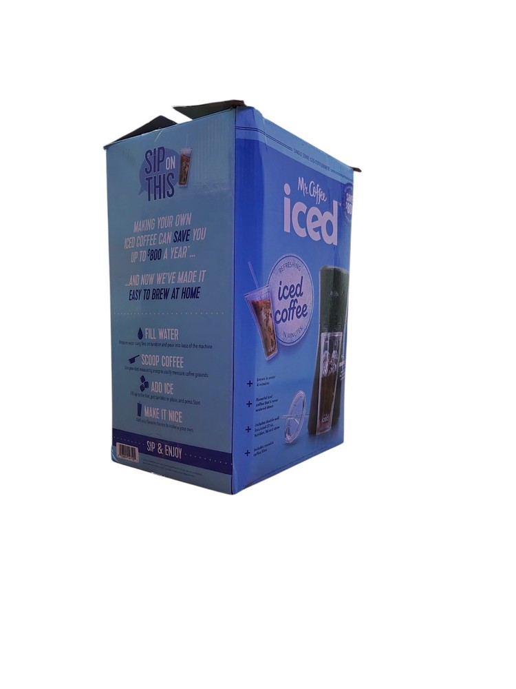 Mr. Coffee Iced Coffee Maker Open Box Never Used Complete
