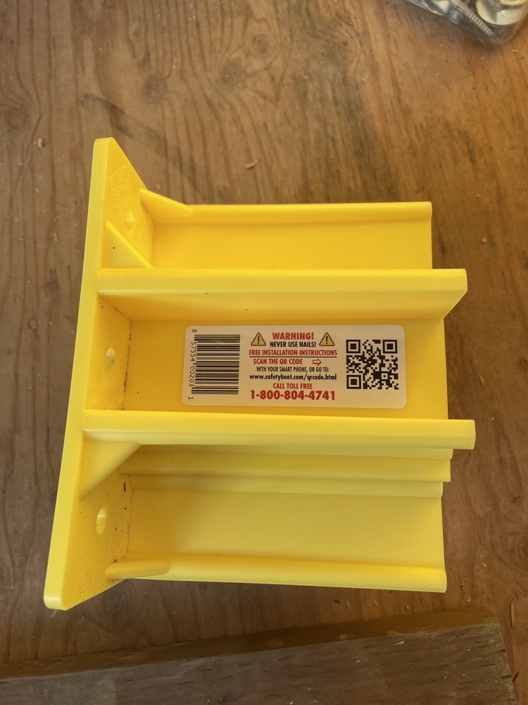 Temp Railing Brackets, 4 Pack with hardware