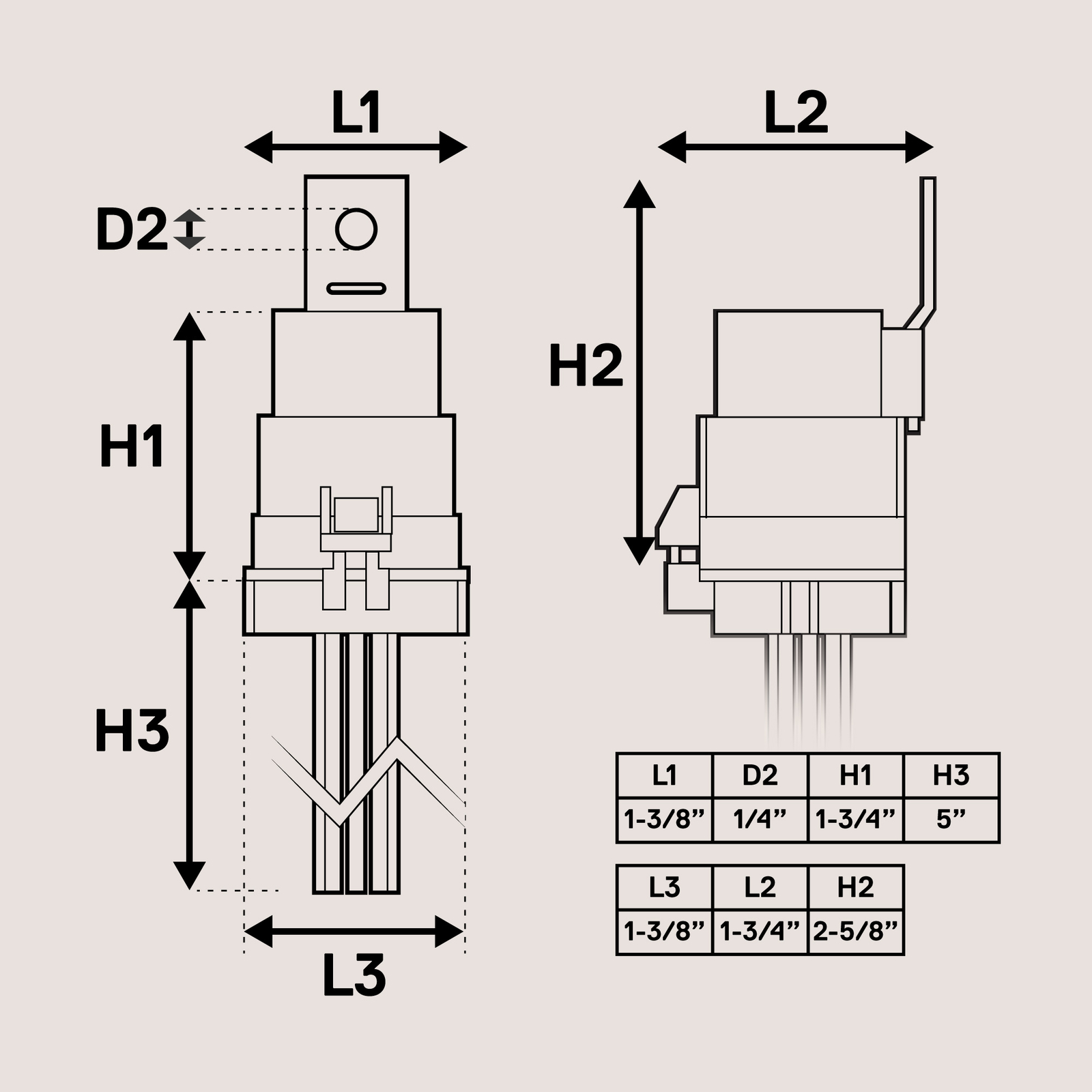 SPDT 5-Pin 12V 30/40A Automotive Bosch Style Waterproof Relay Kit for Boat Auto