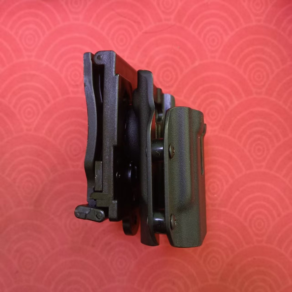 Flashlight Holster for SK05 PRO Rotatable Kydex Molle Clip Bottom Access Design