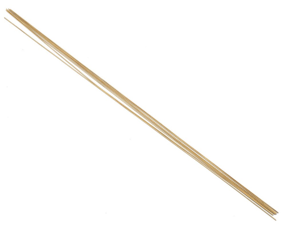 Dspiae Model Building Brass Bars (8) (0.5mm) [DSPBB-0.5]