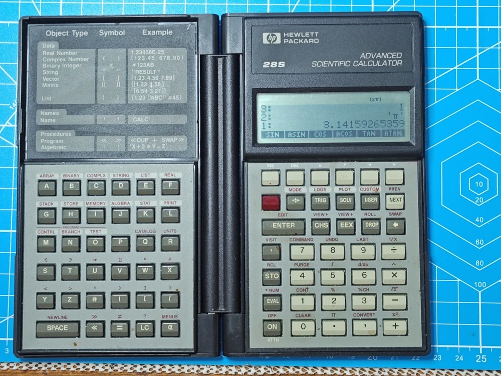 HP 28S Scientific Calculator Bundle