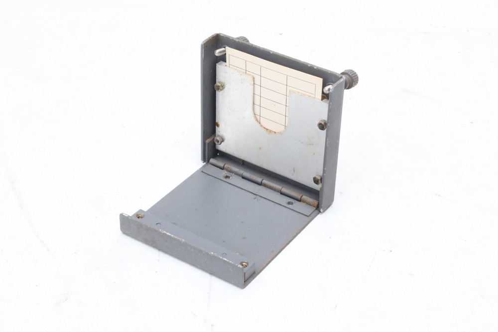 Vintage Radio Frequency Station Band Dial Display Card Frame Label Antique