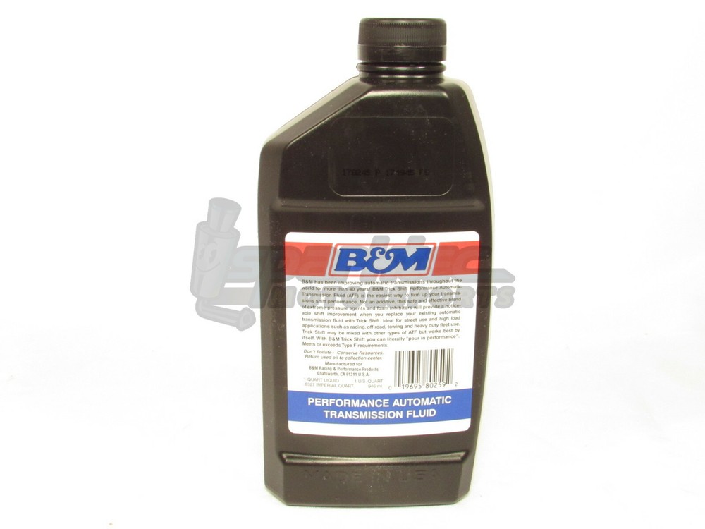 B&M Automatic Transmission Trick Shift Fluid ATF Conventional (1-Quart Bottle)