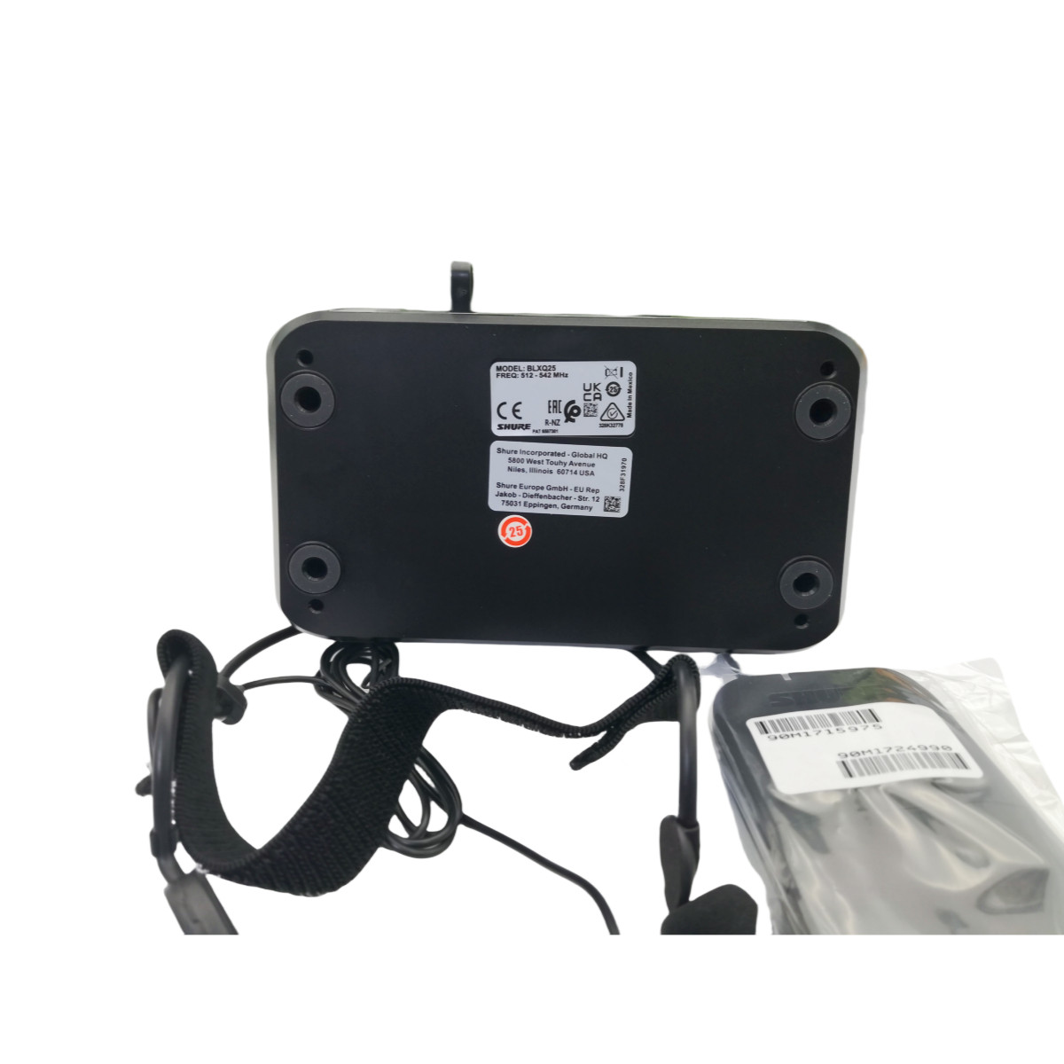 BLX14/PGA31 New Wireless Headworn Microphone System HEADSET SYSTEM W/PGA31