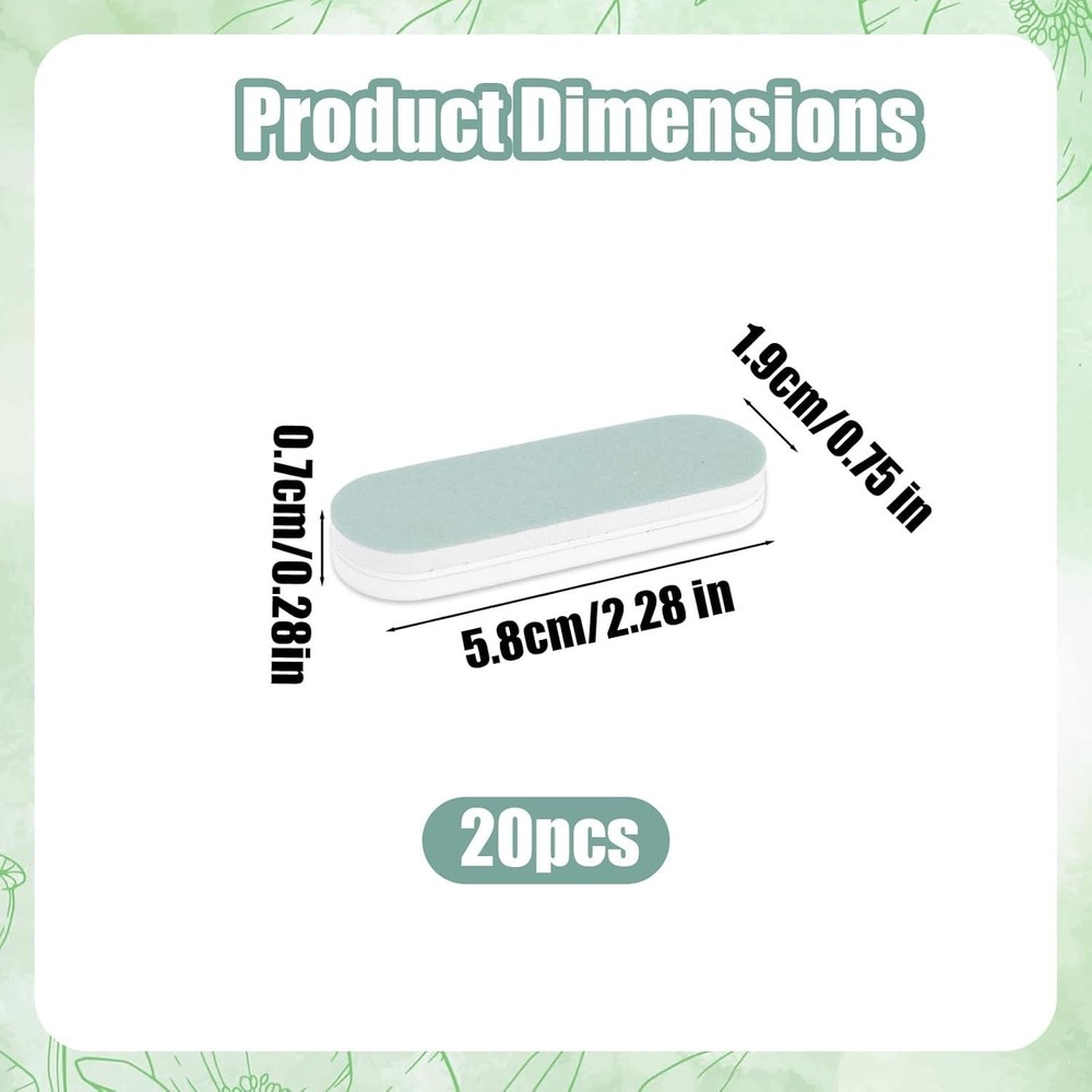20pcs Silver Polish Sticks, Double-Sided Silver Scratch Remover Cleaning Buff...