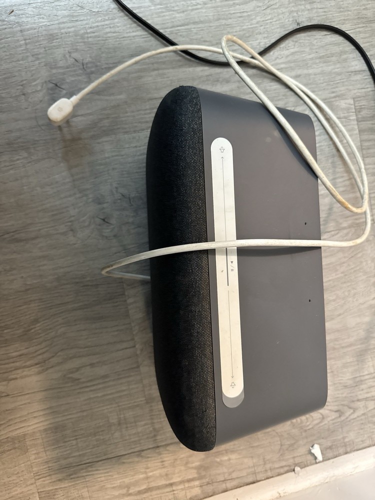 Google Home Max Smart Speaker Gray Wi-Fi Bluetooth Google Assistant