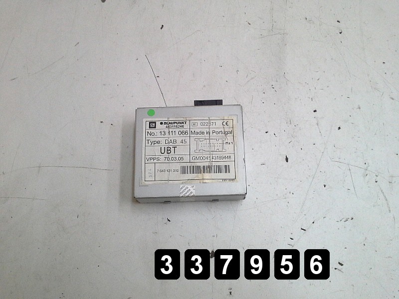 2005 OPEL ASTRA ECU MODULE SENSOR 13111066