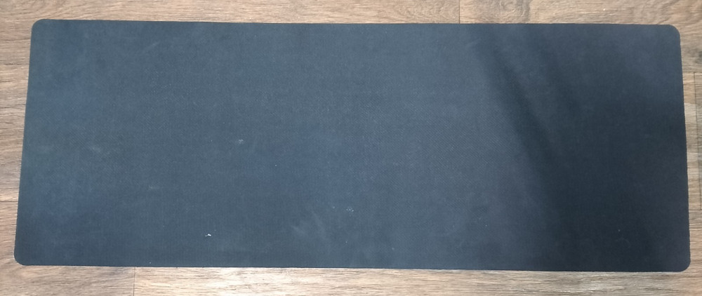 Onn. computer desk pad in black thirty-one inches