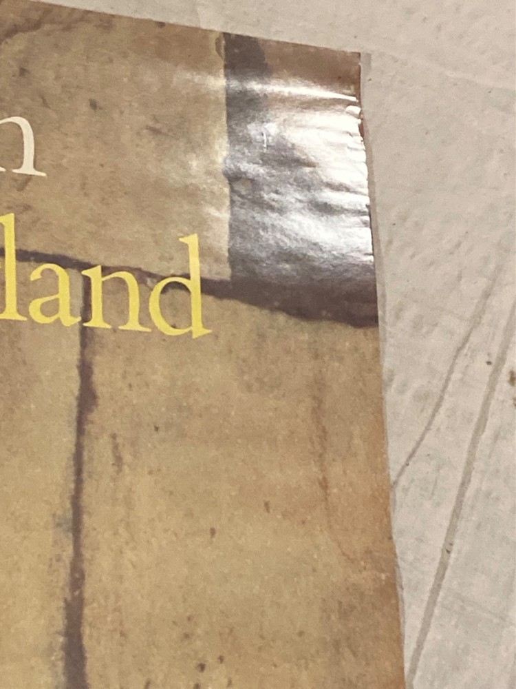 George Harrison Large 1981 Promo Poster Somewhere In England Beatles R