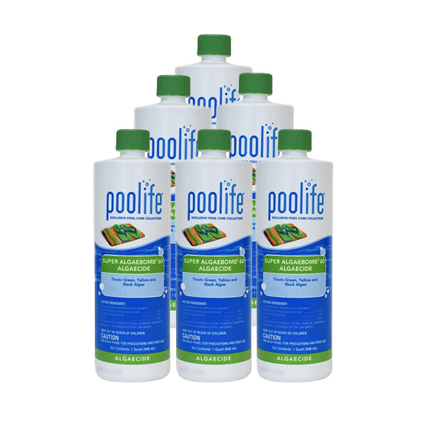 Poolife Super Algae Bomb 60 - 32 oz - 6 Pack