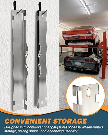 Heavy Duty Toe Alignment Tool Plates, Stainless Steel Wheel Alignment Tool