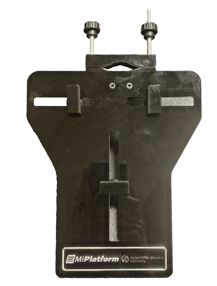 MiPlatform Scientific Microscope Phone Adapter Holder Picture Lab Flick Open Box