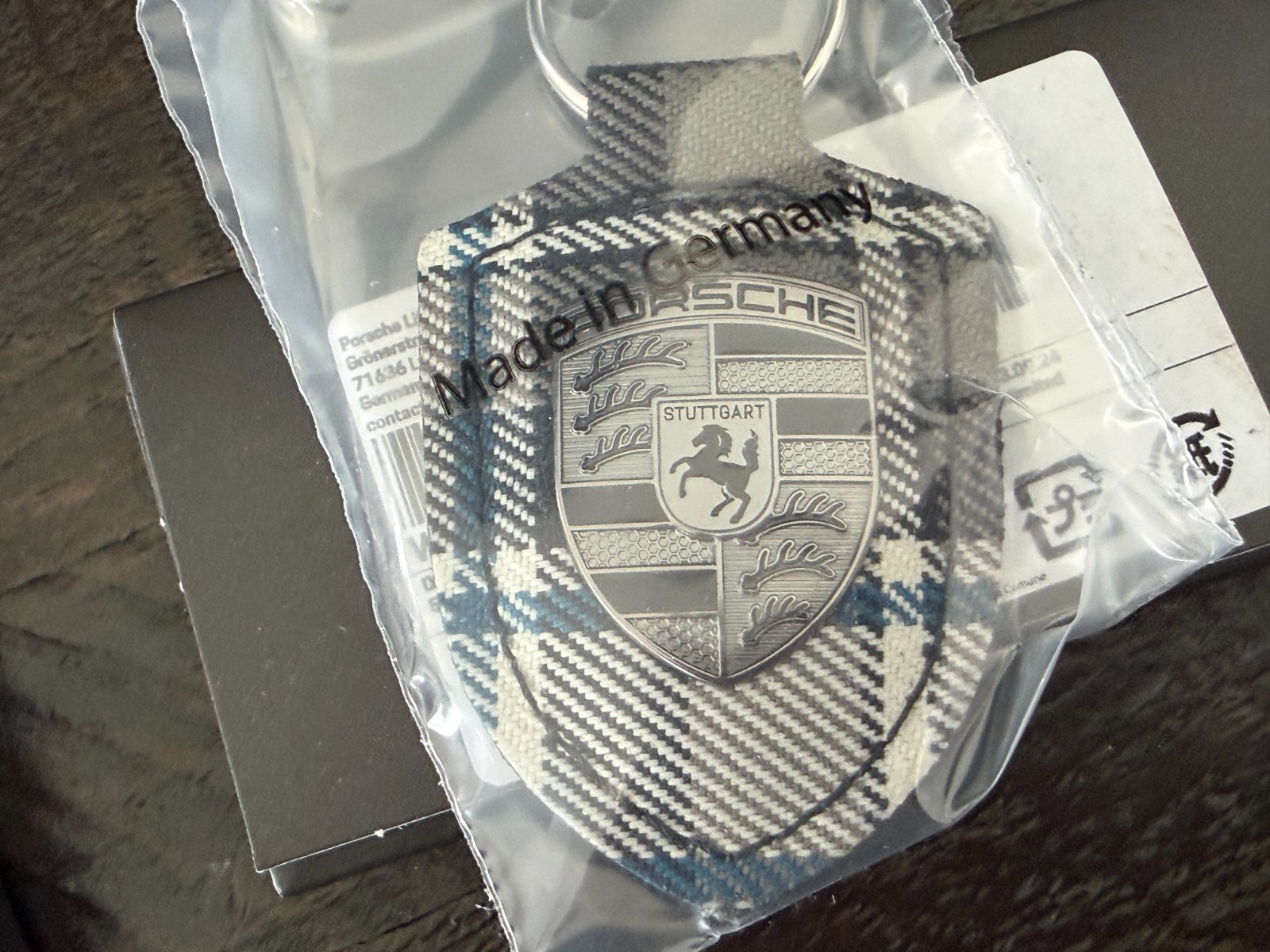 PEPITA TURBONITE Genuine Porsche 911 50 Year Turbo Key Chain Ring Limited