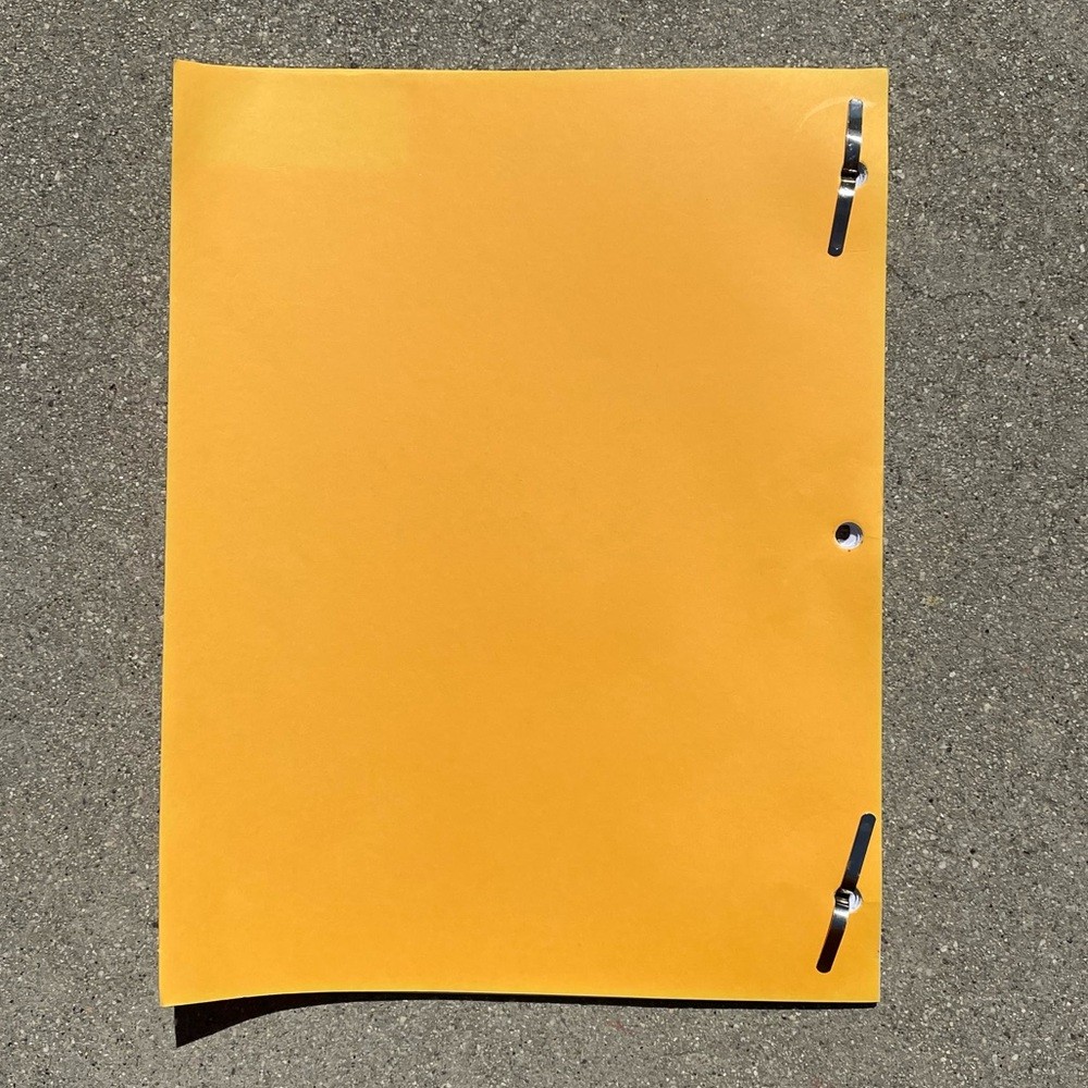 American Dad John Viener 2013 Original Production Used Table Draft Script