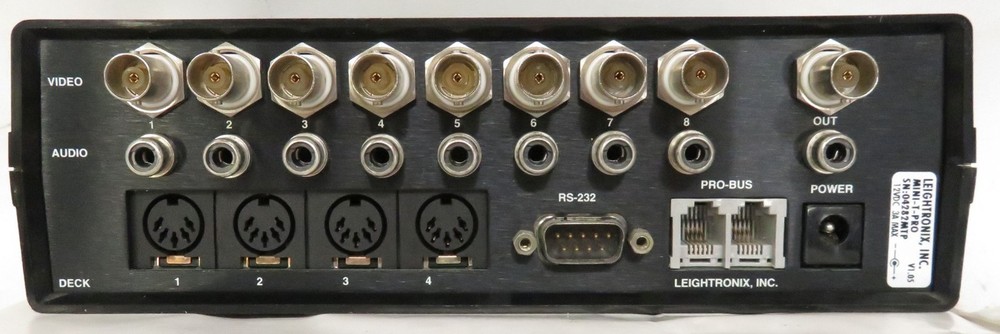 Leightronix Mini-T-Pro Video Switcher Schedule Programmer * Powers On