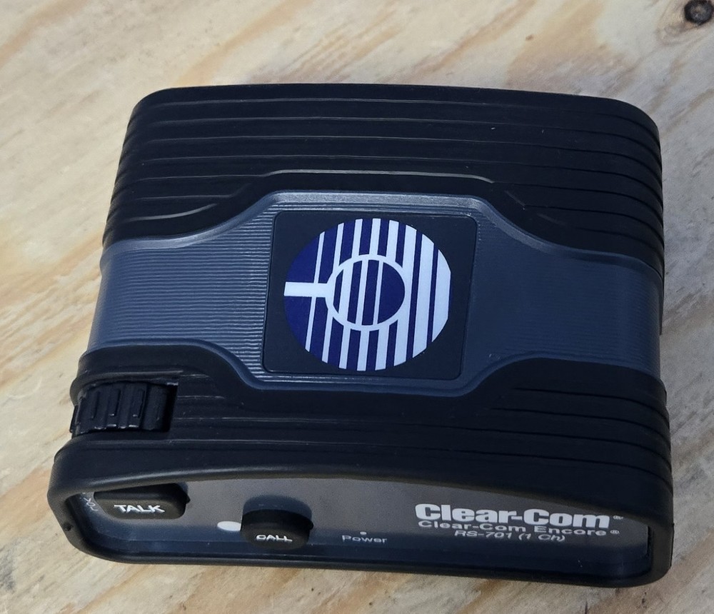 CLEAR-COM RS-701 ( 1 CH ) W/INTERCOM HEADSET (INV05 - BINA001B)