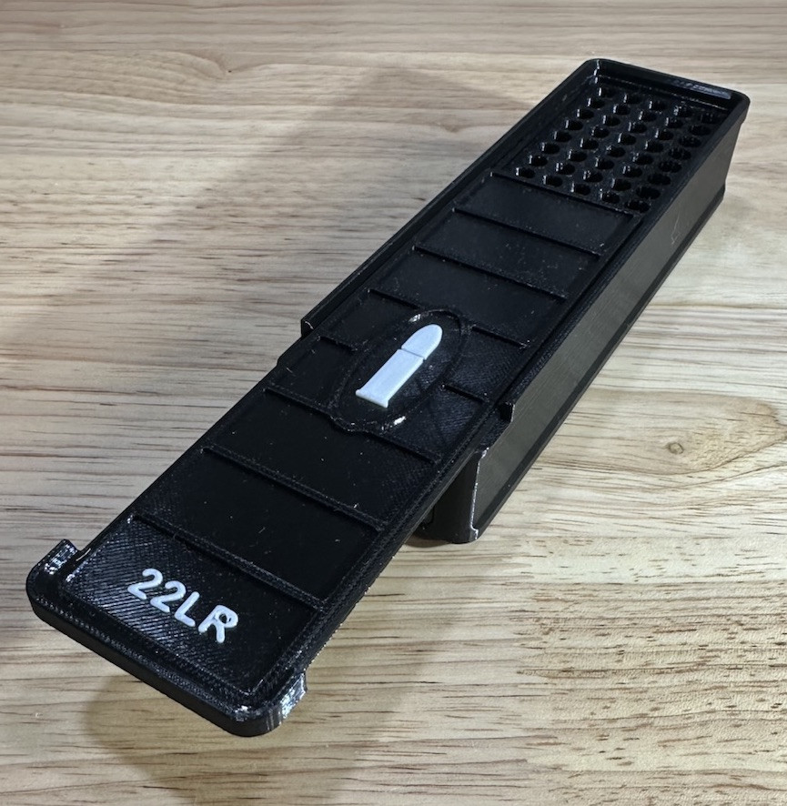 Stackable 22LR Ammo Box 100rd Capacity (6 Pack)