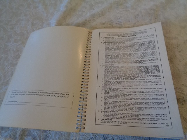 Tandy DOT Matrix Printer DMP 2120 Operation Manual - Catalog No. 26-2811