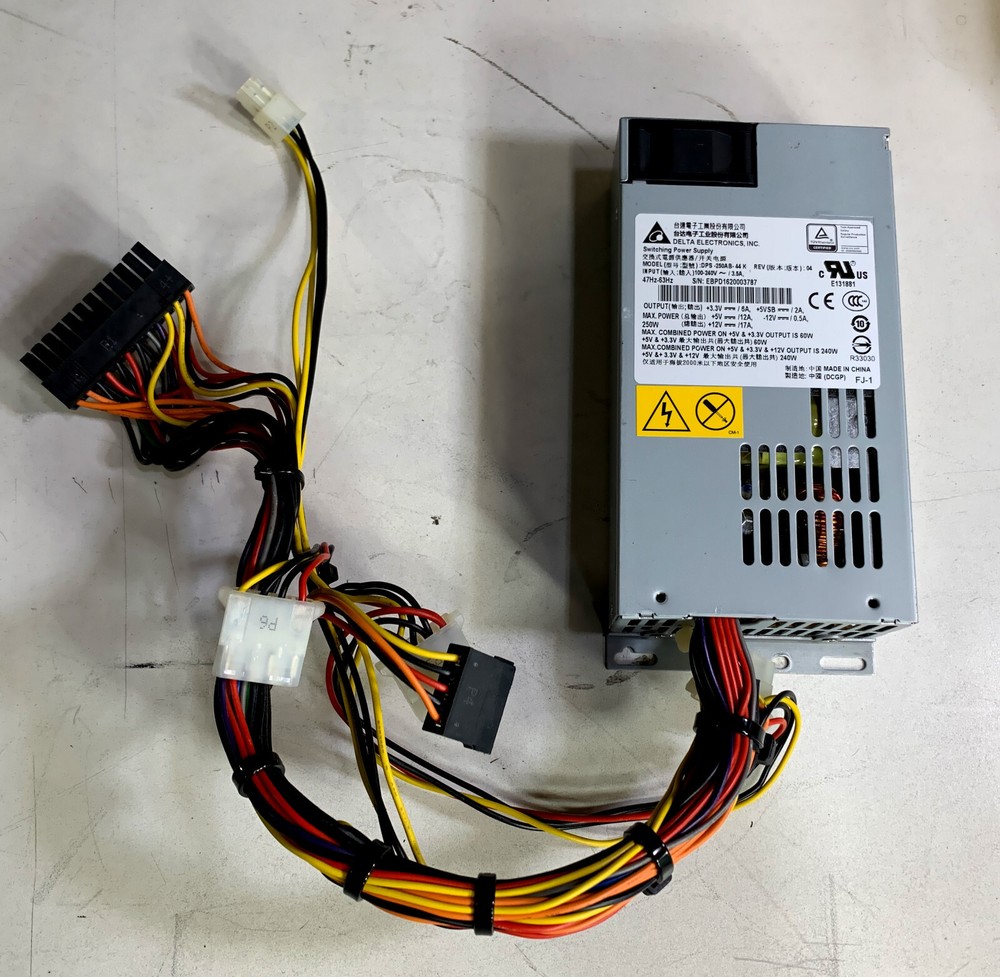 Genuine Datto Power Supply pulled from S3B2000 - Delta DPS-250AB-44K SFF PSU