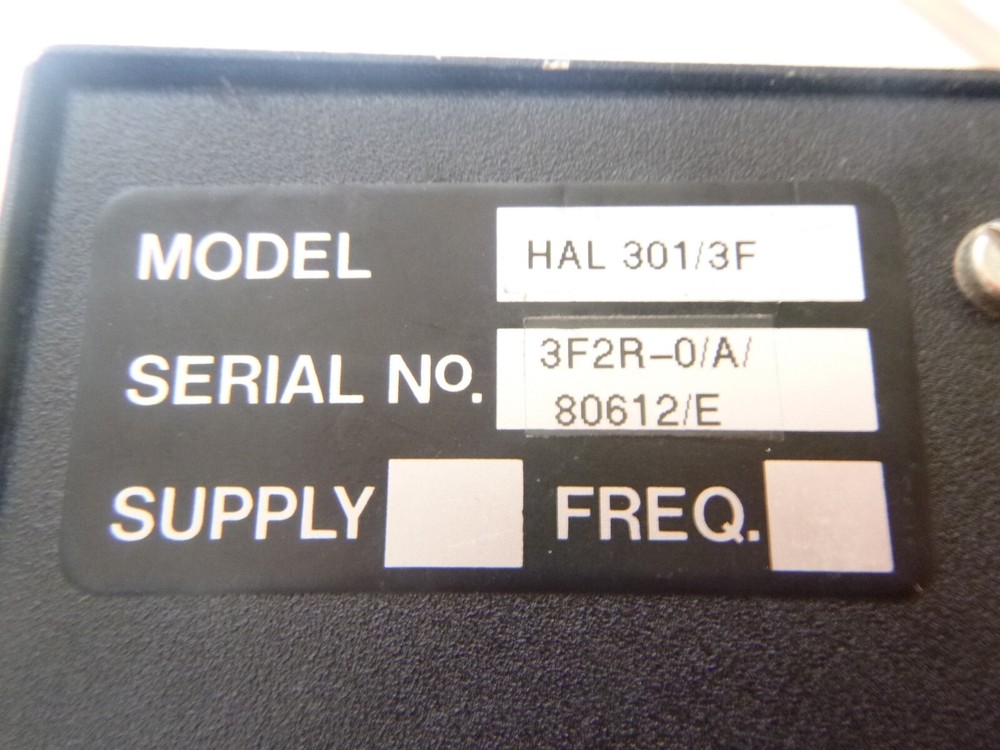Hiden Analytical HAL4 HAL IV RC Interface w/ HAL 301/3F (Head?)