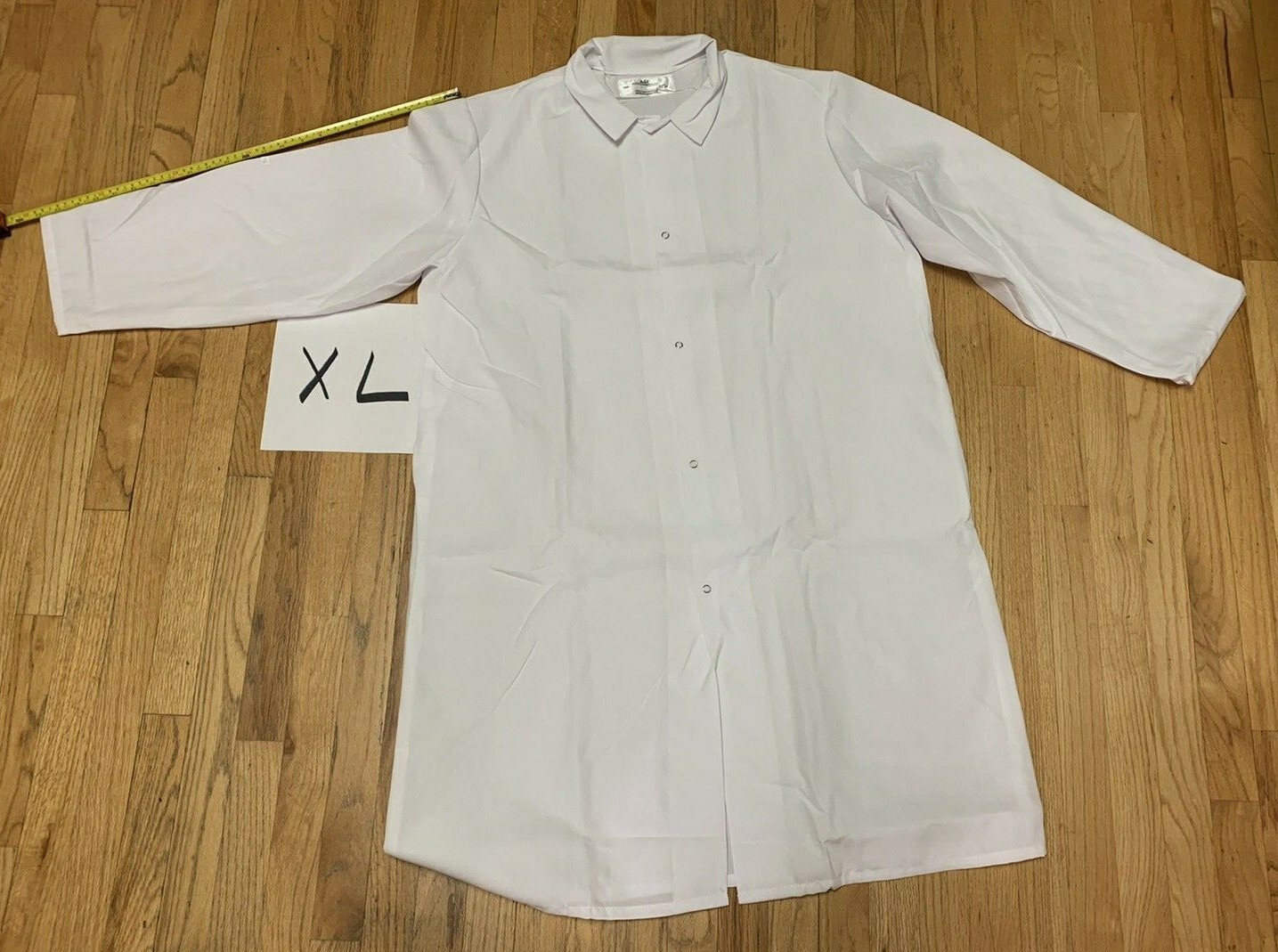 New AGI Gripper-Front Spun Polyester Pocketless Butcher/frock/gown Various Sizes