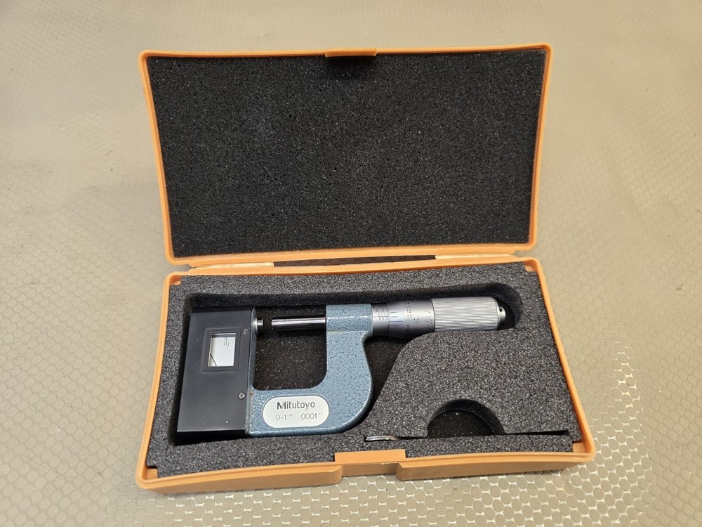 Mitutoyo Low Force Micrometer 227-111 BTM-1 *VERY Rare*