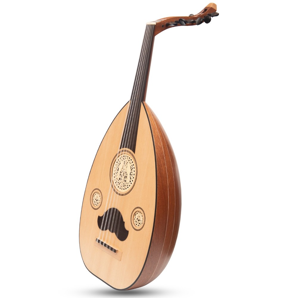 Muzikkon Arabic Oud 12 String Mahogany