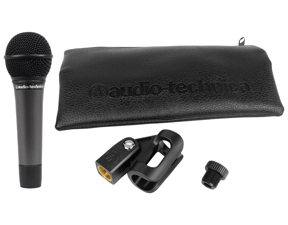Audio Technica Dynamic Podcasting Podcast Microphone+Tripod+Pop Filter+Cable