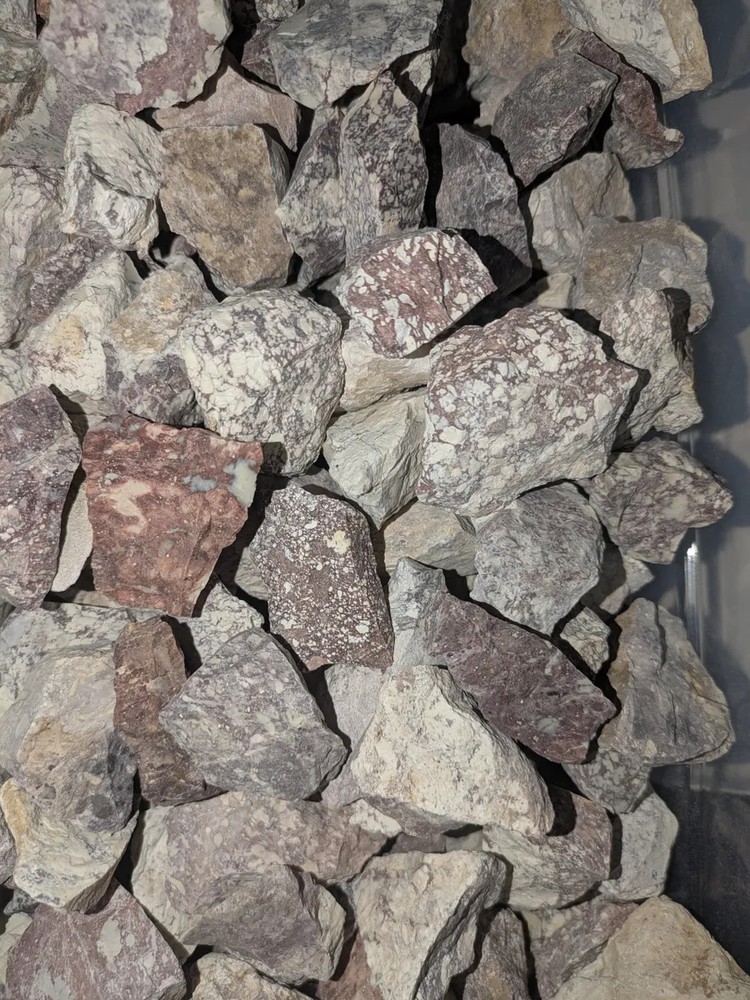 Viper Jasper 1 lb Rough Rocks For Tumbling