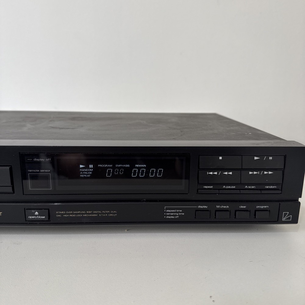 Luxman DZ-121 CD Player Compact Disc Player TESTED Digital DVD Player