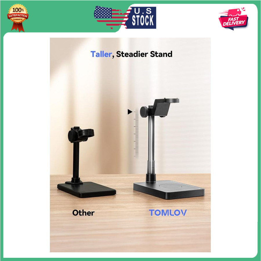 TOMLOV DM4W Microscope with Weighing Scale: 4.3" Digital Coin Microscope...