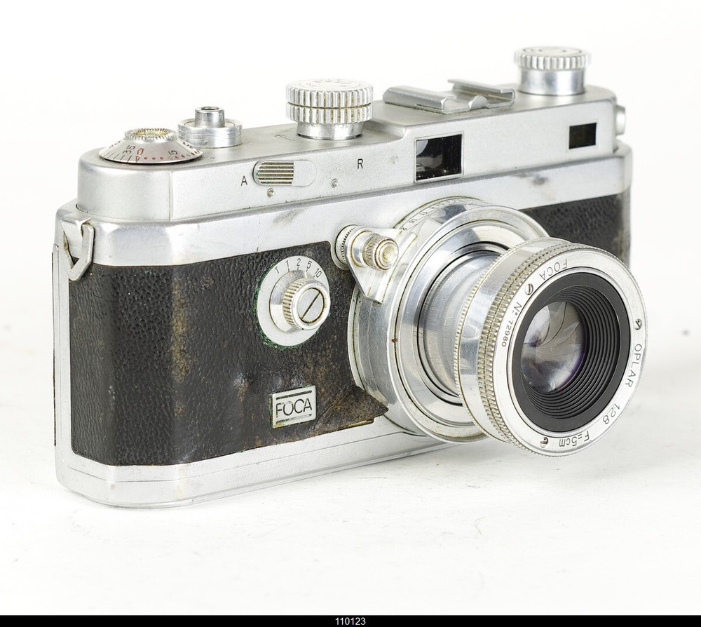 Camera Foca Rangefinder With Oplar 2,8/5cm 50mm